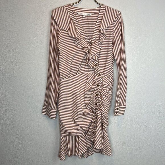 Veronica Beard Kai Asymmetrical Dress Size 8 - Picture 2 of 16